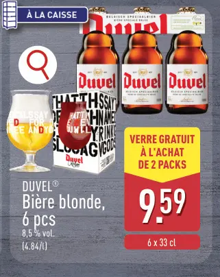 Offre: Duvel Bière blonde