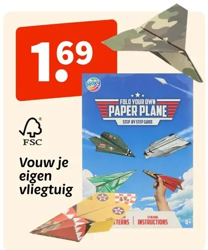Promotie: Fold Your Own Paper Plane