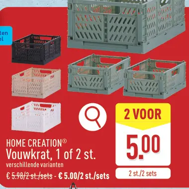 Promotie: Vouwkrat