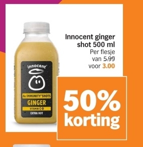 Aanbieding: Innocent ginger shot