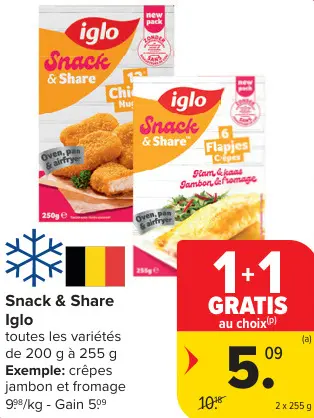 Offre: Snack & Share