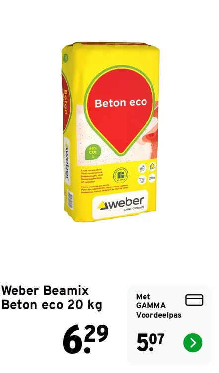 Aanbieding: Beamix Beton eco