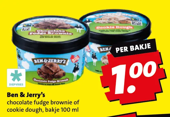 Aanbieding: Ben & Jerry's