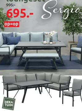 Aanbieding: Sergio loungeset
