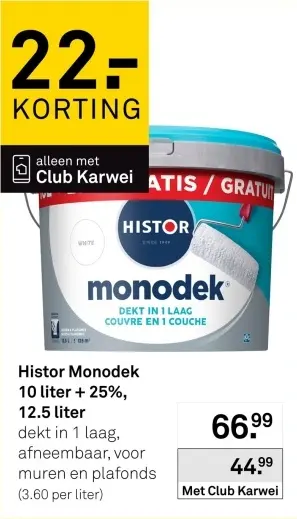Aanbieding: Monodek