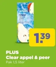 Tintel-fruit Clear appel peer