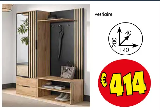 Promotie: vestiaire