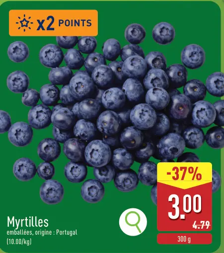 Offre: Myrtilles