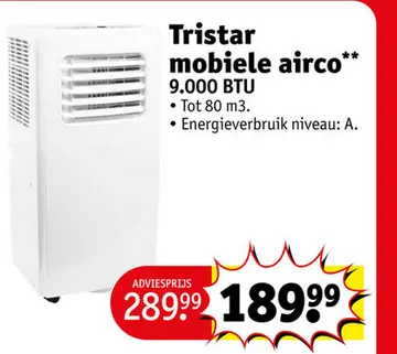 Aanbieding: Tristar mobiele airco