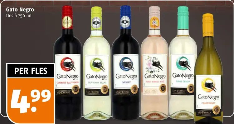Aanbieding: Gato Negro Wijn