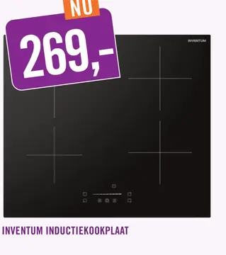 Aanbieding: Inventum inductiekookplaat
