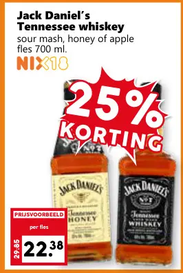 Aanbieding: Tennessee whiskey
