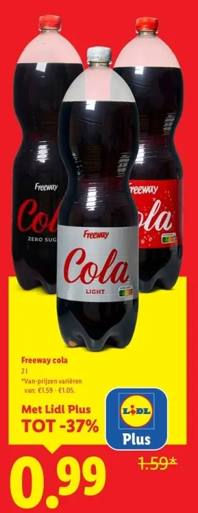 Aanbieding: Freeway cola