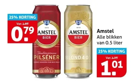 Aanbieding: Amstel