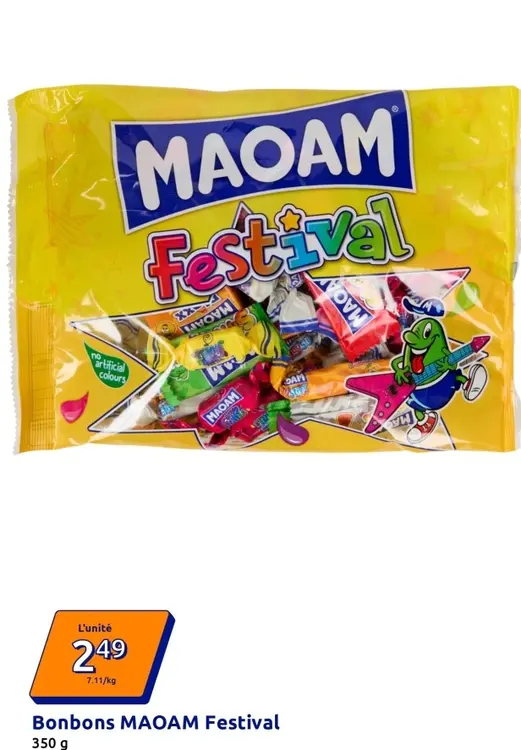 Offre: Bonbons MAOAM Festival