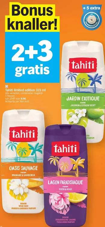 Promotie: Limited edition douchegel