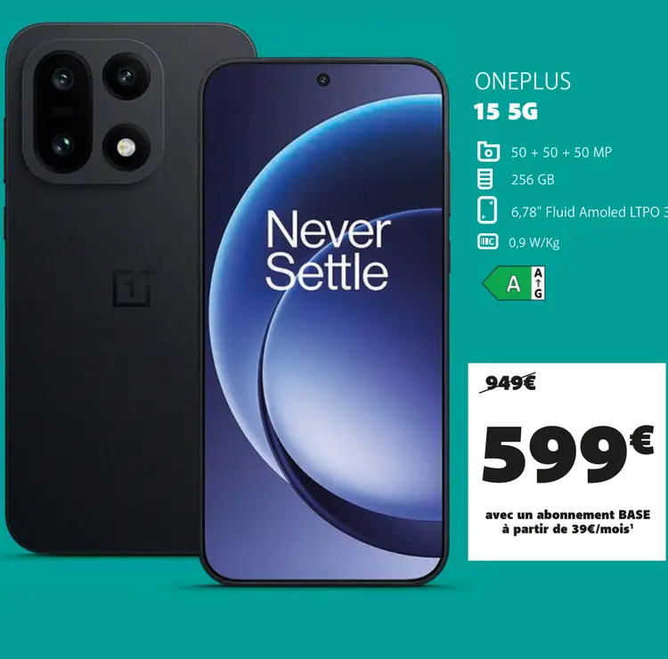 Offre: Oneplus 15 5g