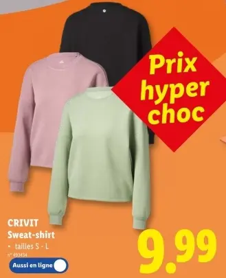 Offre: Sweat-shirt