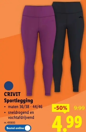 Promotie: Sportlegging
