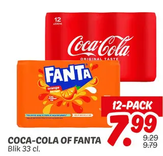 Aanbieding: Coca-cola of Fanta
