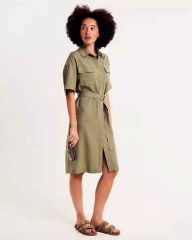 Offre: Robe chemise en lin