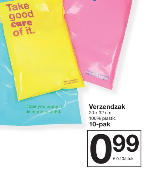 Aanbieding: Verzendzak