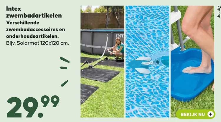 Aanbieding: zwembadartikelen