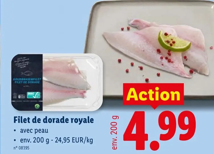 Offre: Filet de dorade royale
