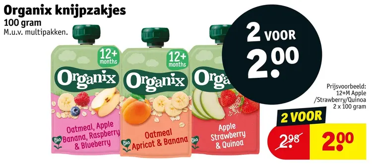 Aanbieding: Knijpzakjes