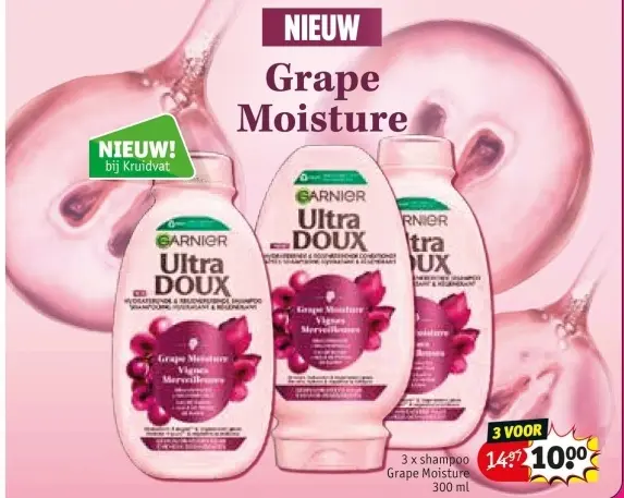 Promotie: Ultra Doux Grape Moisture