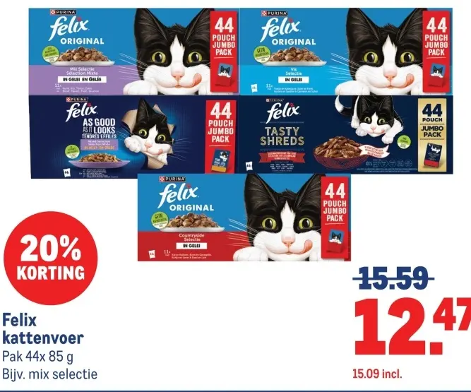 Aanbieding: kattenvoer