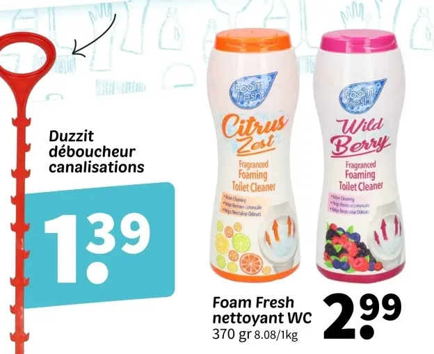 Offre: Foam Fresh nettoyant WC