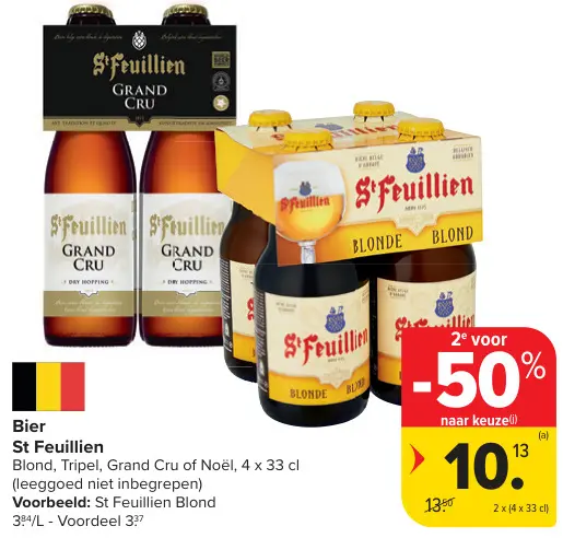 Promotie: Bier St Feuillien