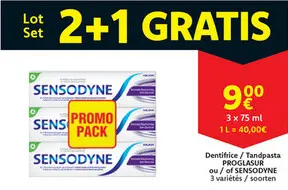 Offre: Dentifrice / Tandpasta