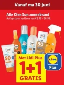 Aanbieding: Alle Cien Sun zonnebrand