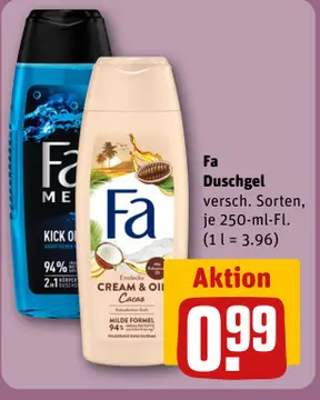 Aanbieding: Fa Duschgel