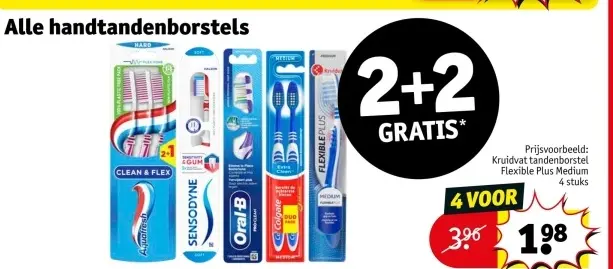 Aanbieding: handtandenborstels