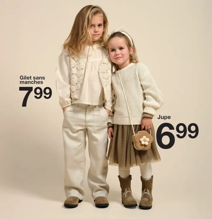 Offre: Gilet sans manches / Jupe