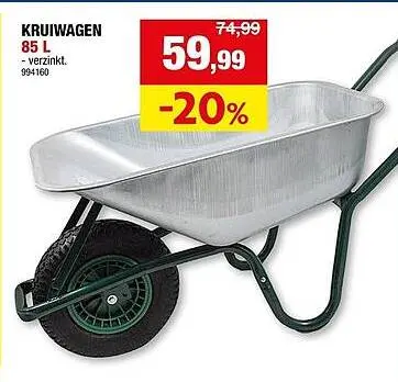Promotie: Kruiwagen