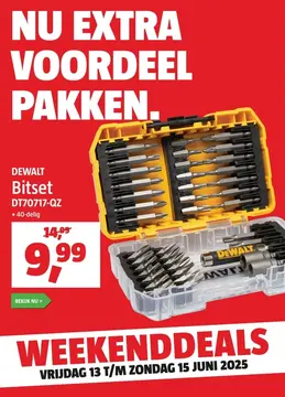 Aanbieding: DEWALT Bitset