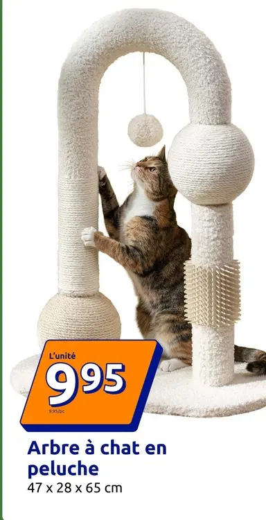 Offre: Arbre à chat en peluche