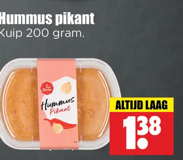 Aanbieding: Hummus pikant