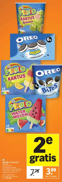 Promotie: Nestlé en Oreo ijs