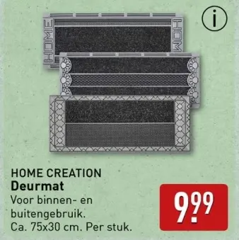 Aanbieding: Deurmat