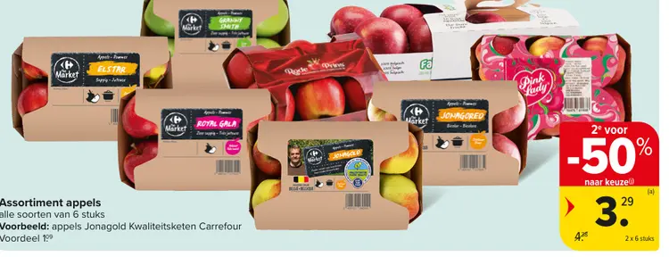 Promotie: Assortiment appels