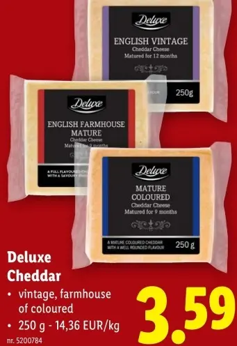 Promotie: Cheddar