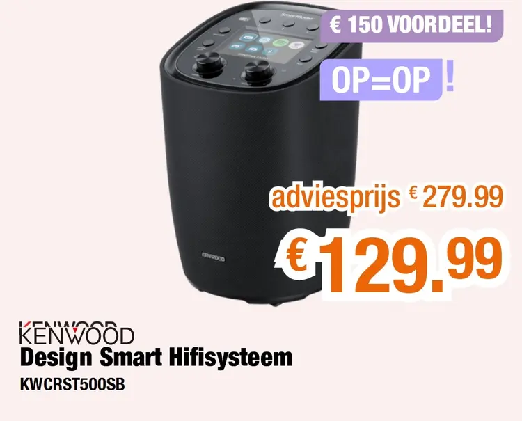 Promotie: Design Smart Hifisysteem