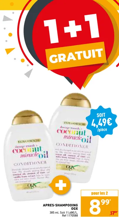 Offre: Apres-shampooing