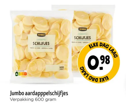 Promotie: Aardappelschijfjes