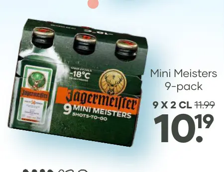 Aanbieding: Mini Meisters 9-pack